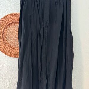 H&M Black Maxi Skirt